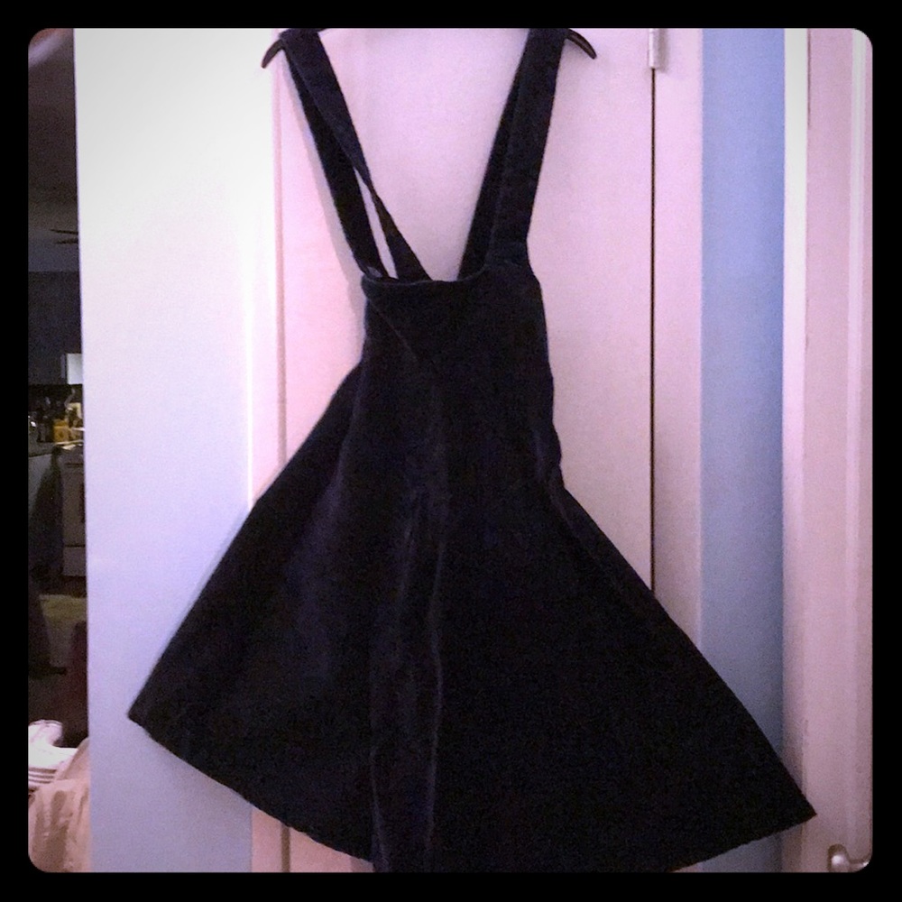 Retro Skirt with Suspenders